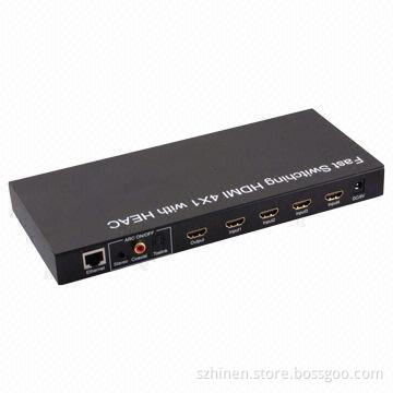 Fast Switching HDMI 4X1 with HEAC HDMI Switches
